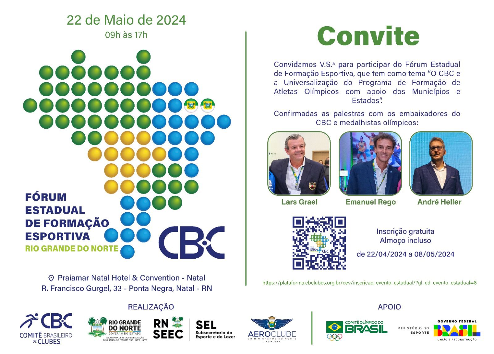 Fórum Regional do Comitê Brasileiro de Clubes no RN