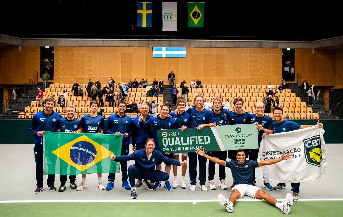 Copa Davis: Brasil encara Itália, Bélgia e Holanda