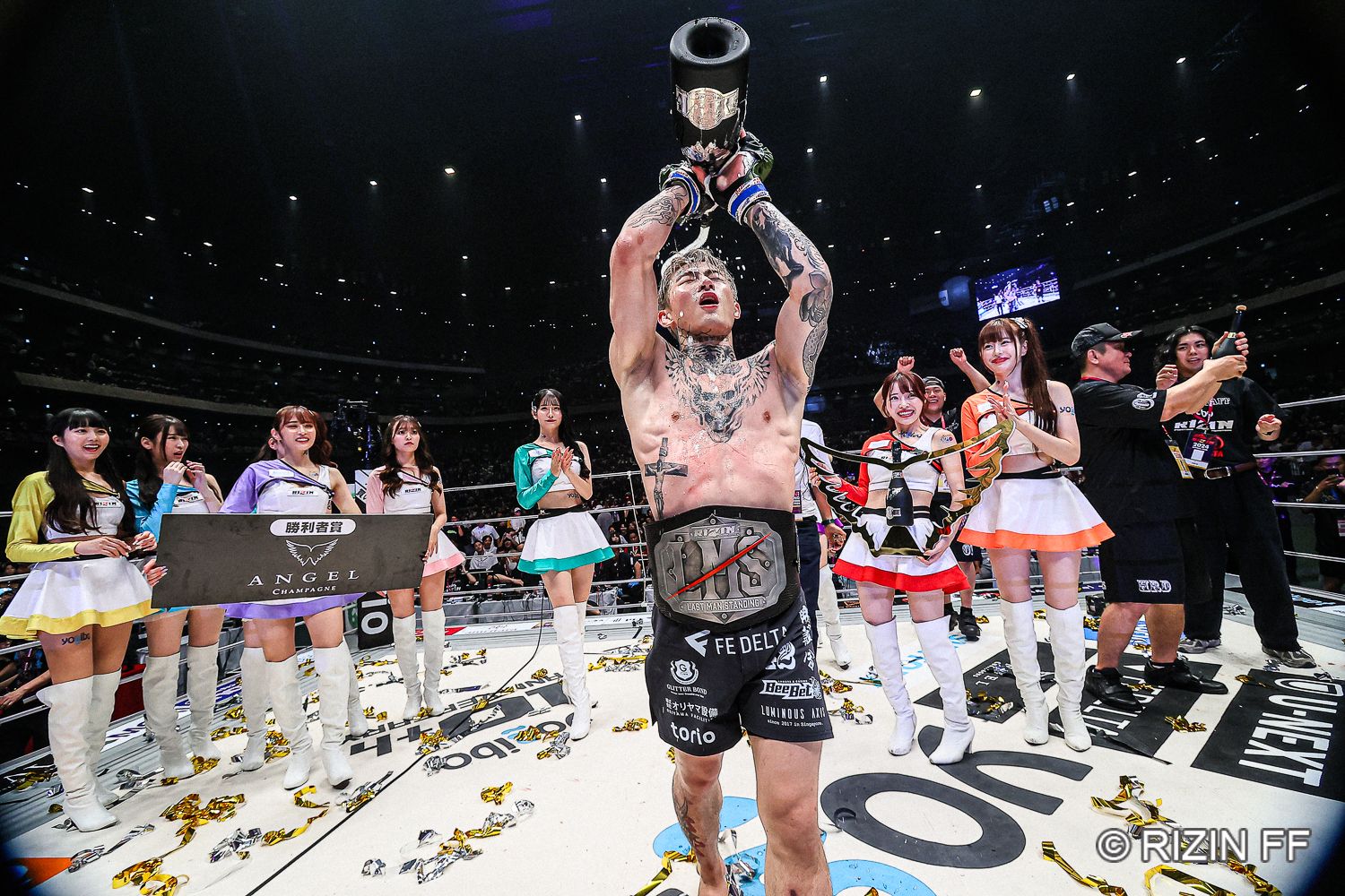 RIZIN realiza evento para quase 50 mil pessoas no Japão